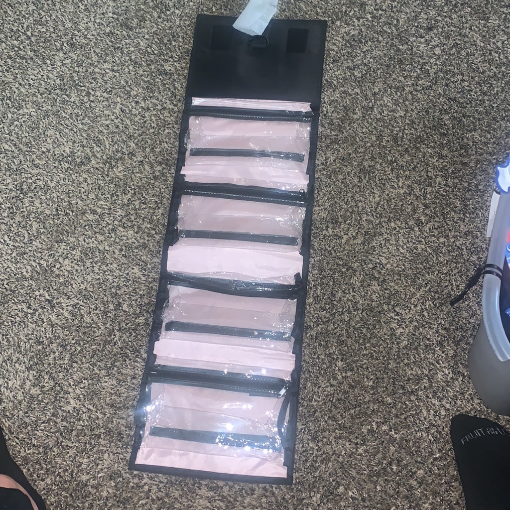 Hanging Black Jewelry Case 10$